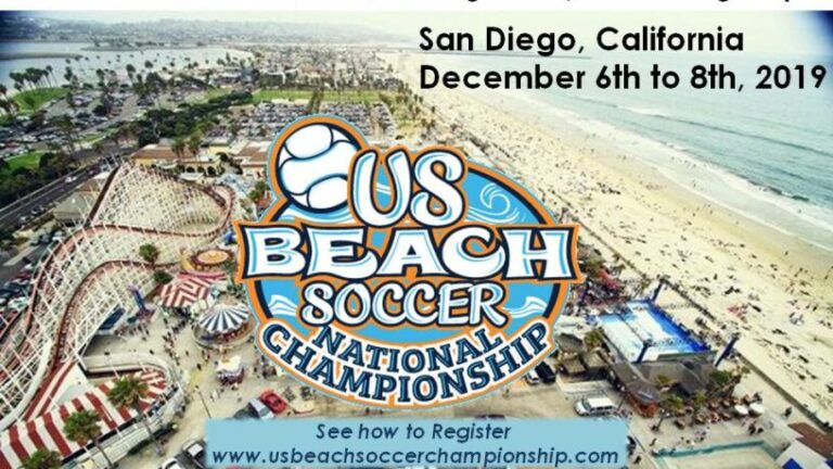 US BEACH SOCCER NATIONALS, YOUNGER REGIONALS, & COLLEGE CLUB CHAMPIONSHIP DEADLINES APPROACHING!