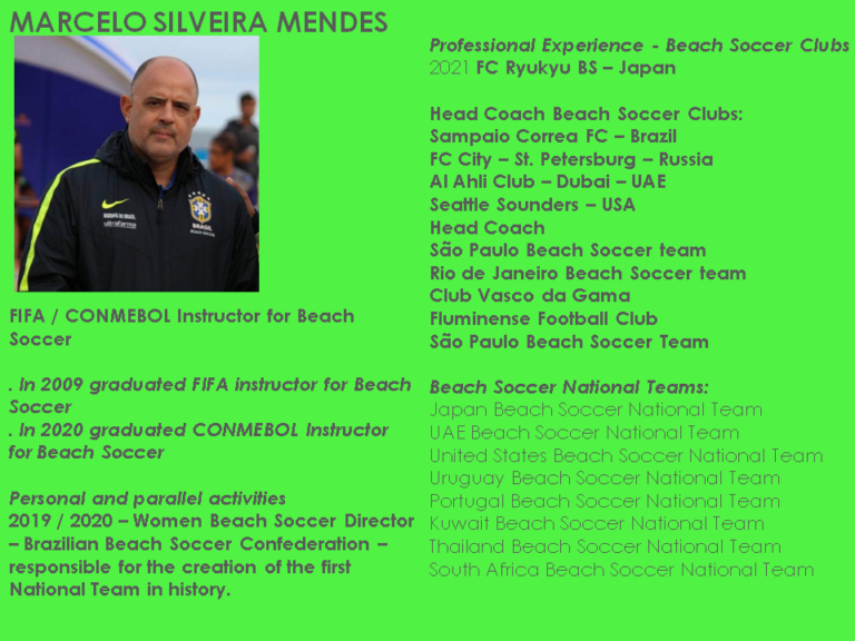 Marcelo Mendes: First Full-time U.S. Beach Soccer Coaching Choice